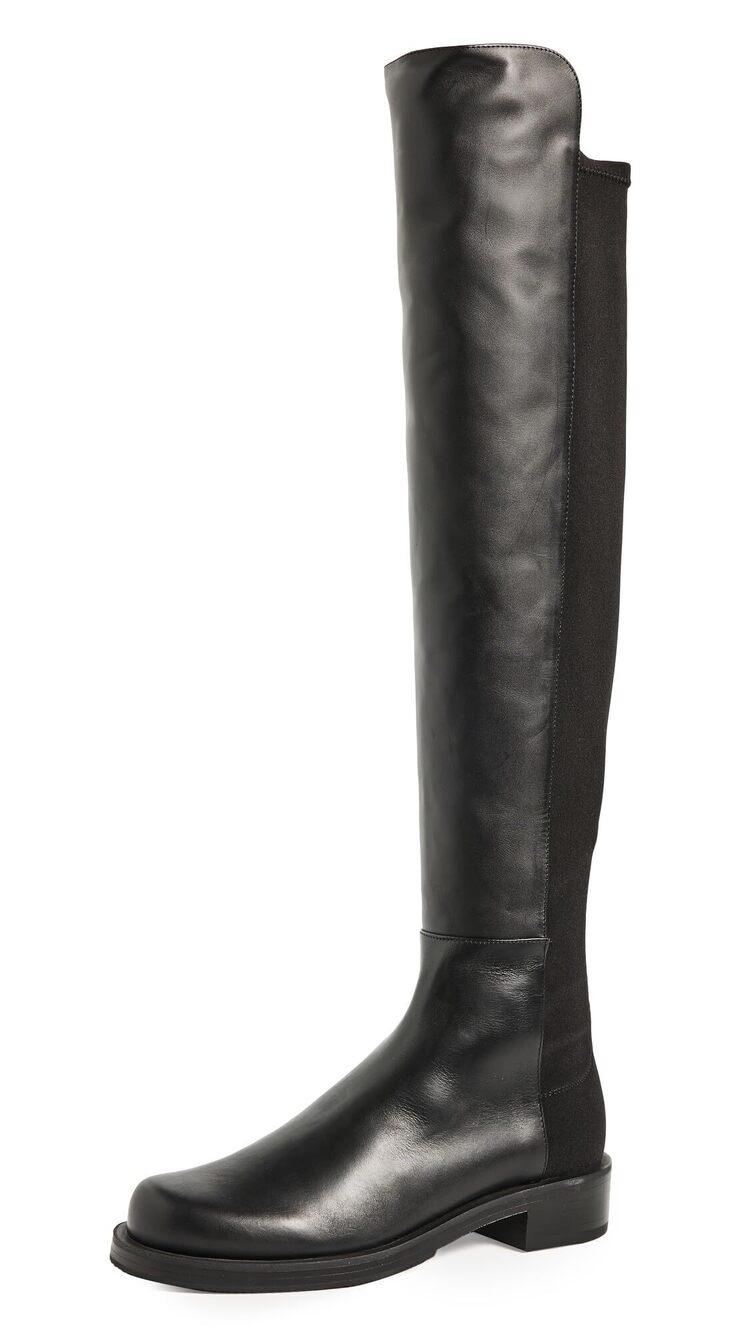 STUART WEITZMAN 5050 BOLD BOOT KHAKI 8 B